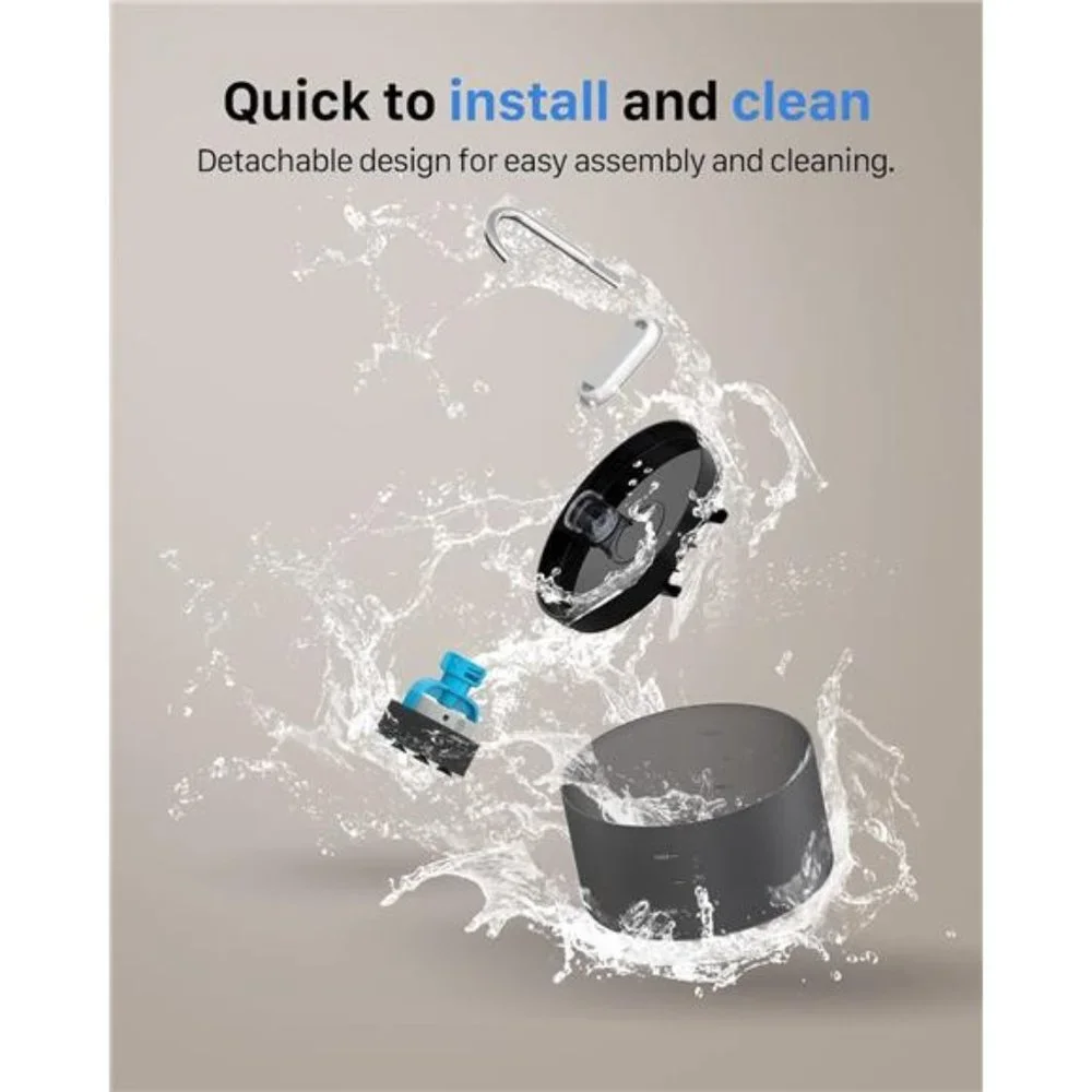 Cat Water Fountain,67oz/2L Cat Fountain, Super Silent Pet Water Fountain